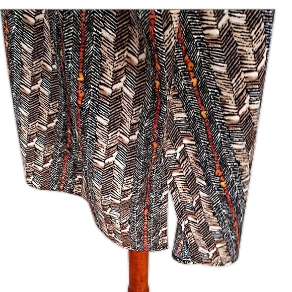 Catherines Top Plus Size 3X Button Up Bohemian Boho Chic Tribal Ethnic Flowy - Picture 8 of 16